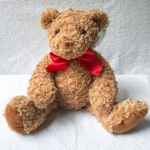 First & Main TUCKER Bear No. 1715 NWT & Gift Tag Soft Cuddly Plush Toy